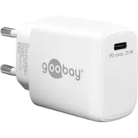 Goobay USB-C PD Snellader - 25W - Wit