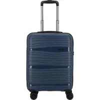 D & n lederwaren Trolley 'Travel Line 4300' navy / donkerblauw