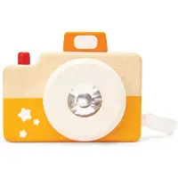 Le Toy Van Houten speelgoed - - Camera - Unisex - Wit, oranje en beige