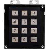 2N Telecommunications 2N IP-Verso module, toetsenbord, zwart