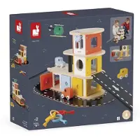 Janod Toy Garage Veelkleurig Kinderen