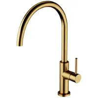 Omnires Y - Keukenkraan, geborsteld goud Y1251GLB