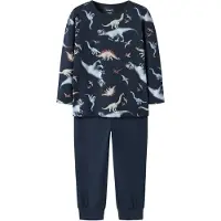 Name it Nachtkledij navy / pastelblauw / stone grey / kersrood
