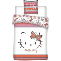 Disney Hello Kitty kinderdekbedovertrek vlinder - polykatoen