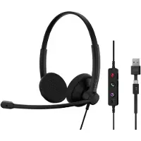 Epos IMPACT 860, stereo headset, bedraad 360-graden busylight, superbreedbandtechnologie