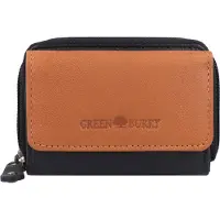 Greenburry Portemonnee 'Nappa' marine / cognac