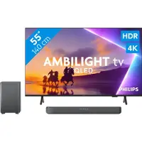 Philips Ambilight 55'' PUS8500 QLED 4K (2025) + TAB5309