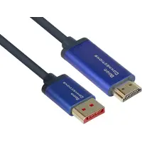 GOOD CONNECTIONS SmartFLEX DisplayPort naar HDMI kabel - DP 1.4 / HDMI 2.0 (4K 60Hz + HDR) - 5 meter