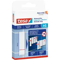 TESA Powerstrips | | 6 stuks | 3 kg (Tegels, Metaal)