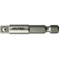 Rotec Adapter | E6.3 50mm 1/4"-4-Kt. | Met Kogel - 820.0020