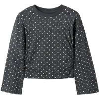 Name it Shirt zwart / wit
