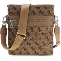 GUESS Schoudertas 'Berlin' camel / bruin