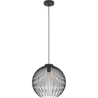 Eglo Hanglamp E27 | Venezuela | Ø 40 cm | Zwart