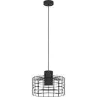 Eglo Hanglamp Milligan 1xe27 Zwart 380mm