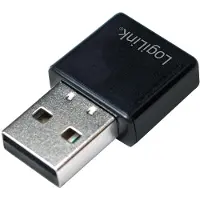 Logilink draadloos LAN-adapter, 300 Mbit/s, USB 2.0, micro-connector, zwart (verpakking: 1 stuks, vouwdoos)