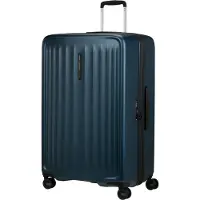 Samsonite Fyrm 4 wielen Trolley L 77 cm met uitbreidingsplooi blauw