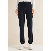 Cecil Dames Tweekleurige broek - Blauw - XXL