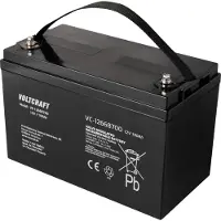 Voltcraft VC-12668700 Loodaccu 12 V 100 Ah Loodvlies (AGM) (b x h x d) 330 x 215 x 171 mm Onderhoudsvrij, Geringe zelfontlading