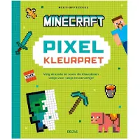 Deltas Minecraft Pixel Kleurpret Kleurboek