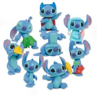 Disney Stitch verzamelbox met 8 figuurtjes