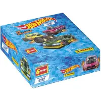 Panini Sticker Box - - Hot Wheels TC - 24 sleeves - 1 limited edition card - 144 stickers