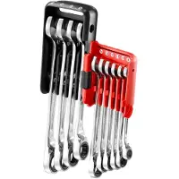 Facom 467BR.JP10PB Steek-ringratelsleutelset 10-delig Sleutelbreedte (metrisch) 8 - 19 mm