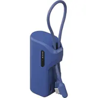 Cygnett Thumboost 5K Powerbank with semi-integrated USB-C Kabel Neon Dusk