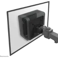 NeoMounts THINCLIENT-20 NUC/thin client houder - universeel - montage op VESA 75/100 mm - breedteverstelling 5,2-10 cm - zwart