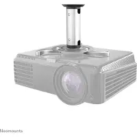 Newstar BEAMER-C80 Plafondbeugel voor beamer In hoogte verstelbaar, Kantelbaar, Draaibaar Afstand vloer-plafond (max.): 15 cm Zilver