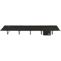 Abbey camp Campingbed - 192 x 69 x 15 cm - Compact & Lichtgewicht - Zwart