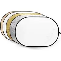 Godox 5-in-1 Gold, Silver, Soft Gold, White, Translucent 80x120cm