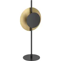 Eglo Led tafellamp Tocina zwart met goud