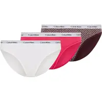Calvin Klein Underwear String fuchsia / kersrood / zwart / wit