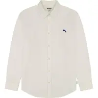 Wrangler Overhemd 'LS SHIRT' blauw / wit