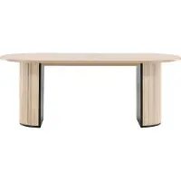 Venture Home Bianca eetkamertafel 90x200cm eik fineer.
