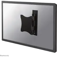 Newstar Muurmontage voor LCD-scherm FPMA-W810BLACK - Kanteling en rotatie - Zwart - Scherm: 10"-27"'