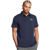 Under Armour Icon Short Sleeve Polo Blauw L Man