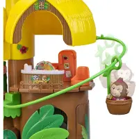 Klorofil Speelset De Tropische Ananas - Interactief Kinderspeelgoed – Poppenhuis - Met figuur uit de apen familie - vanaf 18 maanden