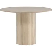 Venture Home Bianca eetkamertafel Ø110cm eik fineer.
