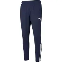 Puma teamLIGA Trainingsbroek Donkerblauw Wit