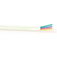 ACT TD606W Modulaire Kabel 6-aderig | Wit | 100 meter