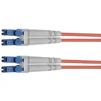 Telegärtner LWL-kabel voor interne bedrading, 2x G50/125 OM4, 1x LC Duplex - 1x LC Duplex, paars, 2 meter