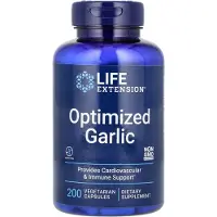 Life Extension , Optimized Garlic, 200 Vegetarische capsules