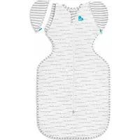 Love to Dream Babyslaapzak Swaddle Up - Inbakeren afbouwen - Baby 3-6 maanden - 6-8.5 kg - All Season - Dreamer White
