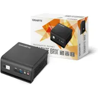 Gigabyte BRIX GB-BMCE-5105 (rev. 1.0) - Barebone - ultra-compacte mini-pc - 1 x Celeron N5105 / 2 GHz - RAM 0 GB - UHD Graphics 605 - 1GbE - WLAN: 802.11a/b/g/n/ac, Bluetooth 4.2