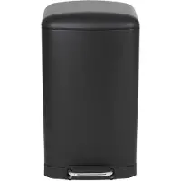 Kitchen Move GREENWICH - Pedaal keukenemmer - 40L roestvrij staal - mat zwart
