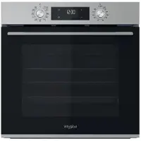 Whirlpool OMK58CU1SX, Middenklasse, Elektrische oven, 71 liter, 71 liter, Katalytisch, Inbouwmodel