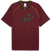 Puma Functioneel shirt 'Ess' oranje / wijnrood / zwart