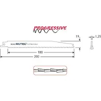 Rotec Reciprozagen RC350 / 3456XF (VPE 25 stuks) - 5250355