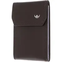 Golden Head Leren kaarthoes Polo RFID Protect Kartenetui 4425 Dunkelbraun donkerbruin